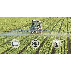 Satellite land leveling & navigation System